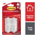 Command Oval Adhesive Hook - Medium, Pack of 2 1