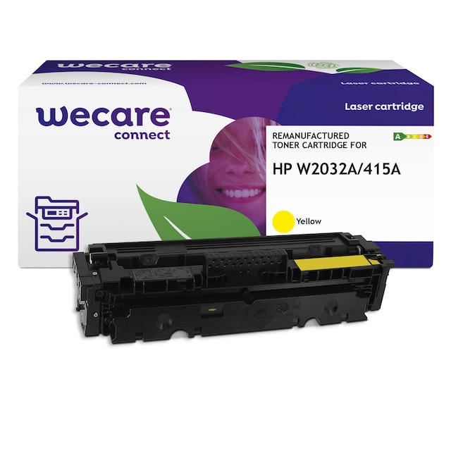 Lyreco Compatible HP 415A Yellow 1