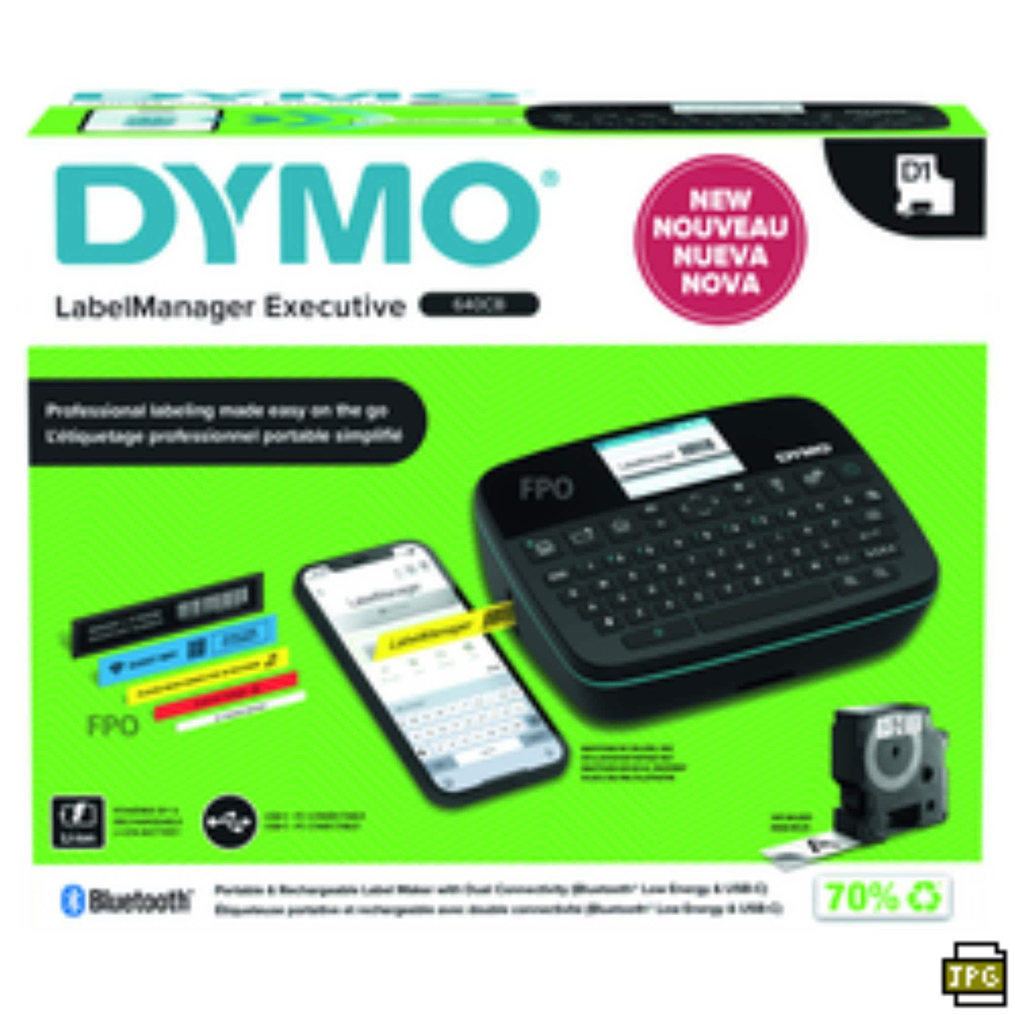 Label Manager Game Dymo 640 Label manager QWERTY + 5 x D1 Tapes... | Lyreco