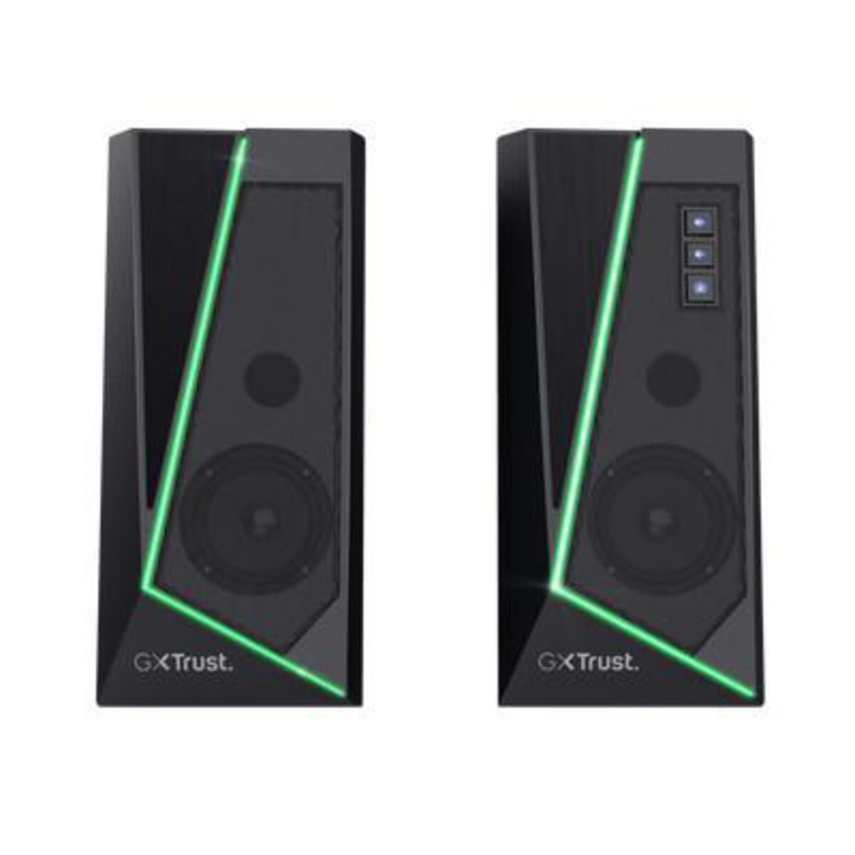 Trust GXT 609 Zoxa RGB Speaker Set, 12W Peak, USB-Powered, 2.0 Stereo 1