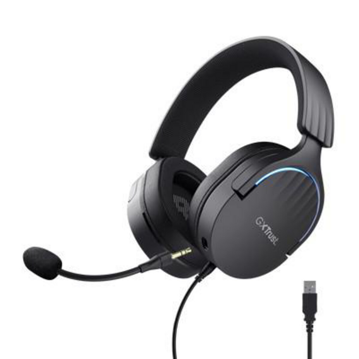 GXT490 FAYZO 7.1 USB HEADSET BLK 1