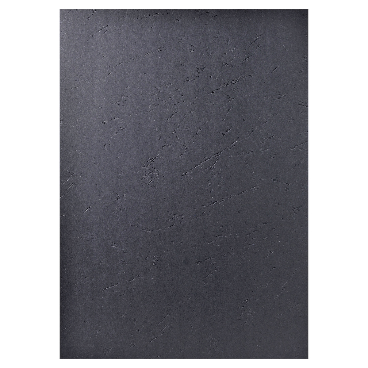 Exacompta Forever Recycled Leather Grain Effect A4 Binding Cover, Black Pack 100 1