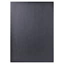 Exacompta Forever Recycled Leather Grain Effect A4 Binding Cover, Black Pack 100 1