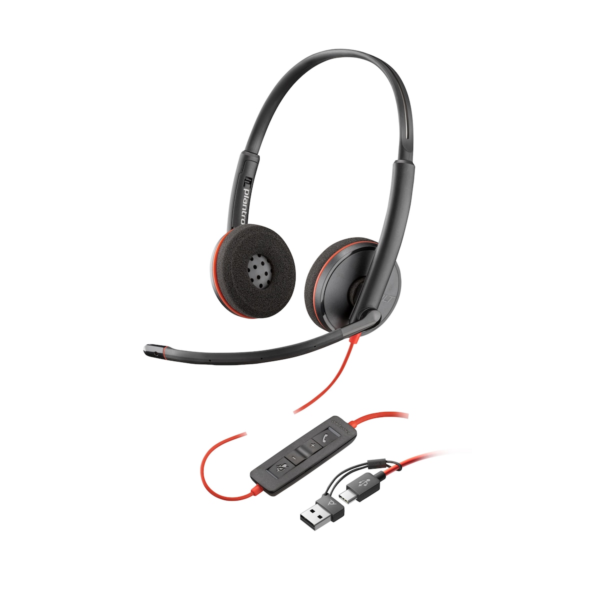 HP Poly Blackwire 3210 USB-C/A Mono Headset 1