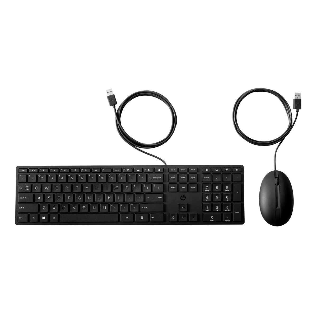 HP Wired Desktop 320MK Mouse and Keyboard Combo 1