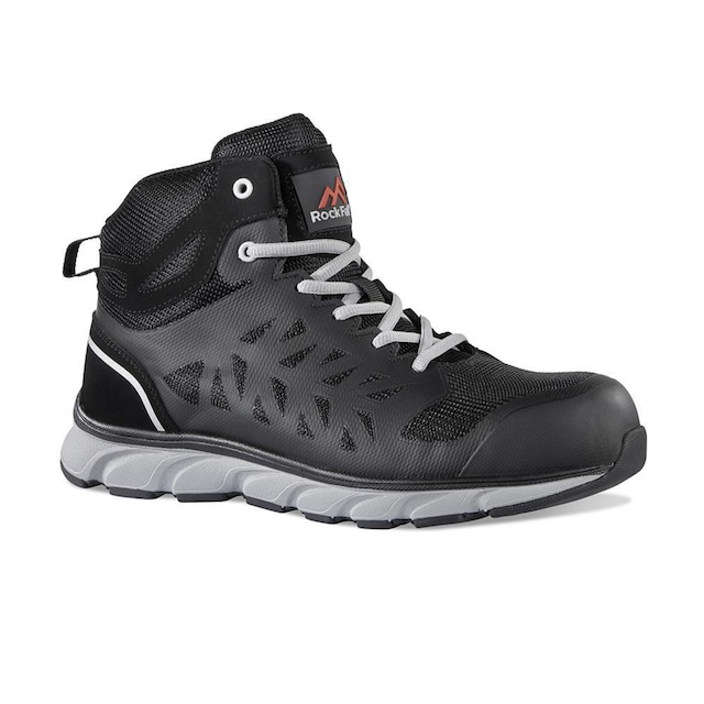 Rock Fall RF115 Bantam Lightweight Breathable Mid-Cut Safety Boot Size 9 1