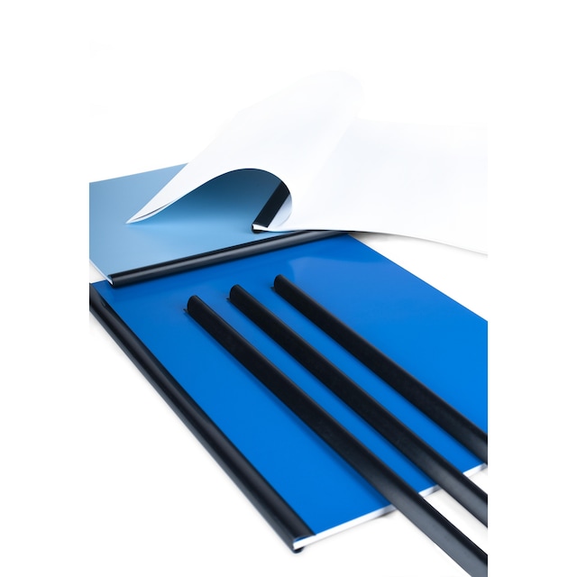 Pavo Slide Binder - 6mm, Black, Box of 50 1