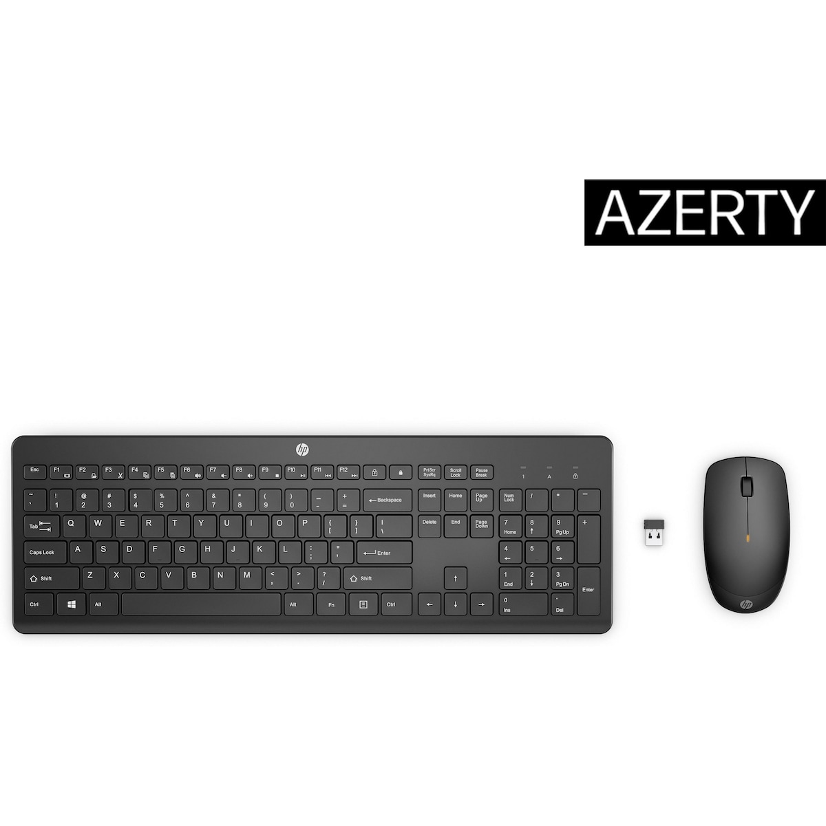 HP Wireless Mouse & Keyboard 230 - Black 1