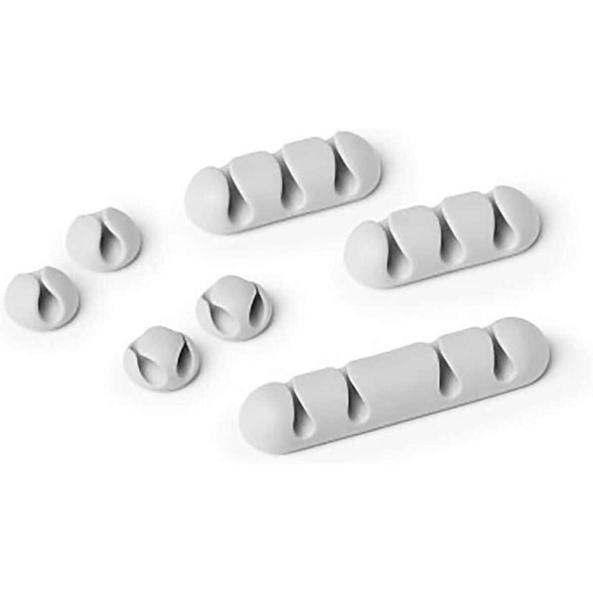 Durable CAVOLINE Cable Management Clips - Grey 1