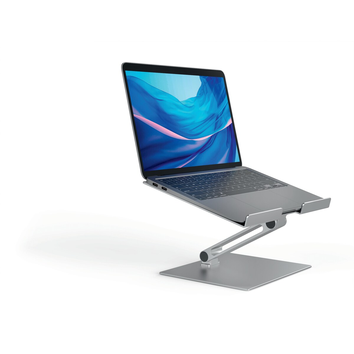 Durable Rise Laptop Stand - Silver 1