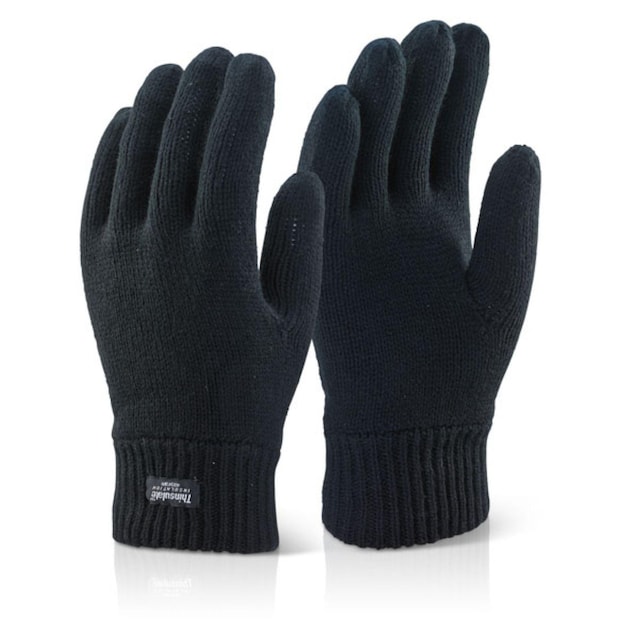 Ladies Thinsulate Glove Black 1