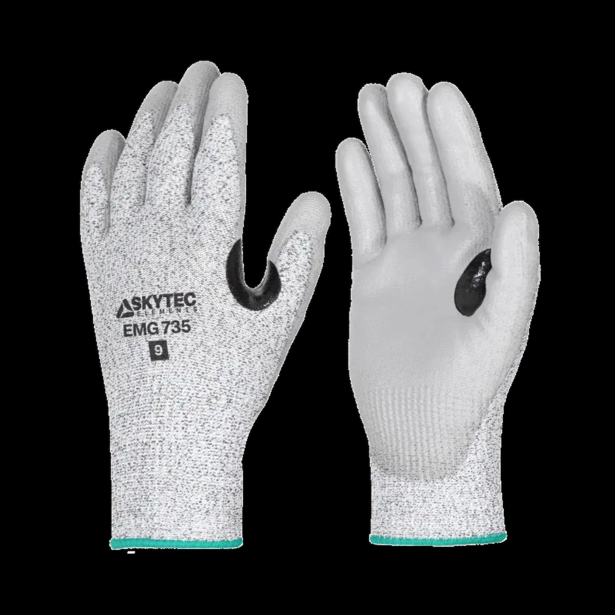 Skytec Elements EMG735 Cut C Pu Coated Glove - Large, Pack of 10 1