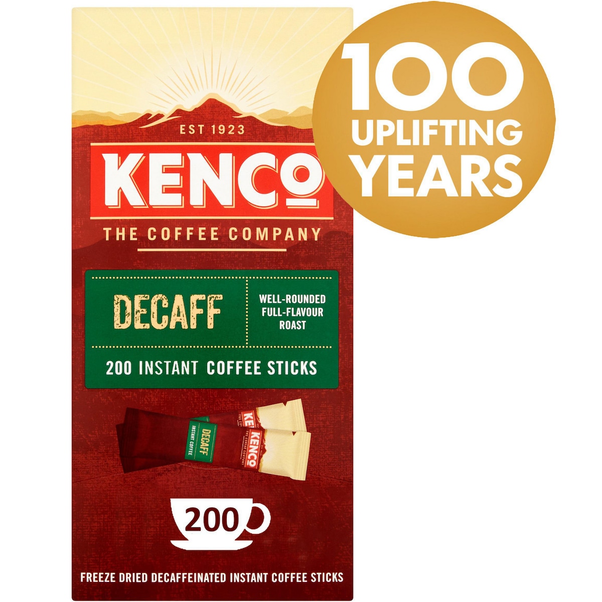 Kenco Decaf Sticks - Pack of 200 1