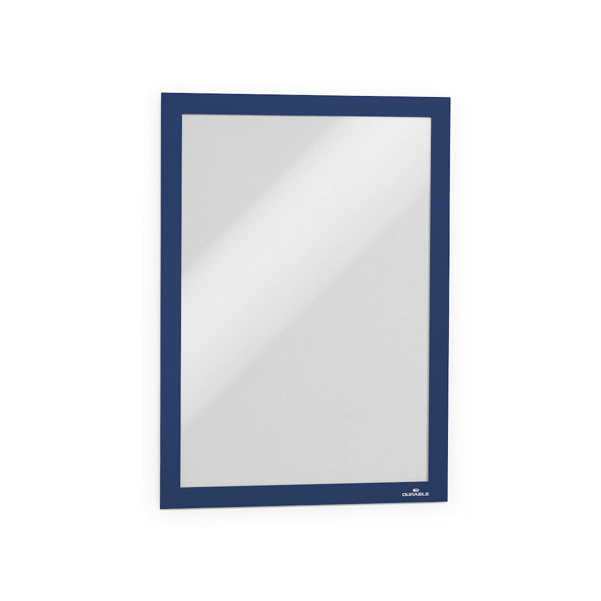 Durable DURAFRAME Self Adhesive Signage Magnetic Frame - A4 Blue, Pack of 2 1