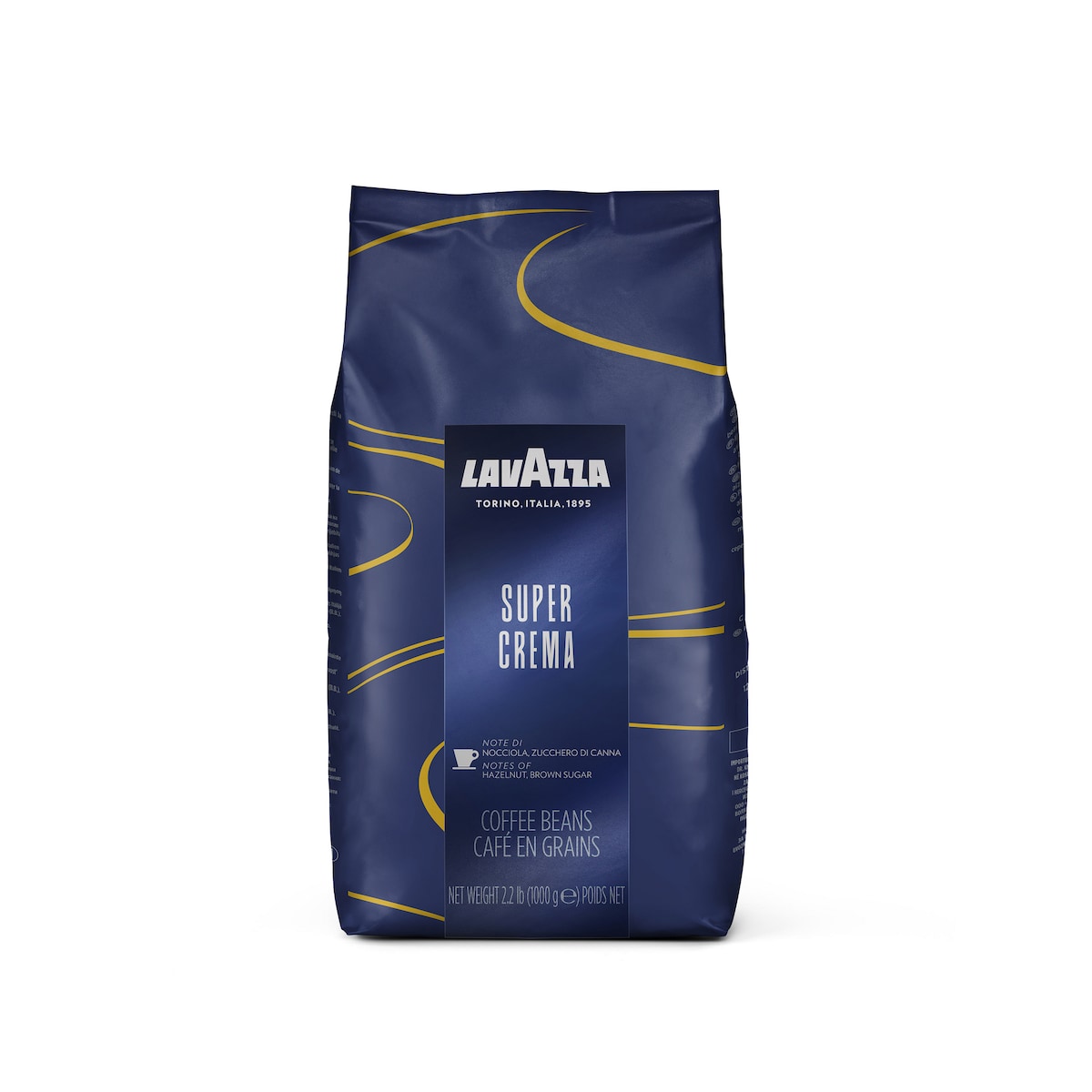 Lavazza Super Crema Coffee Bean Pouch 1Kg 1