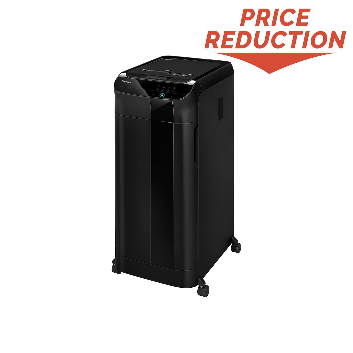 Fellowes 550 Sheet Auto Feed Cross Cut Shredder - AutoMax 550C with 83L Bin, P-4 1