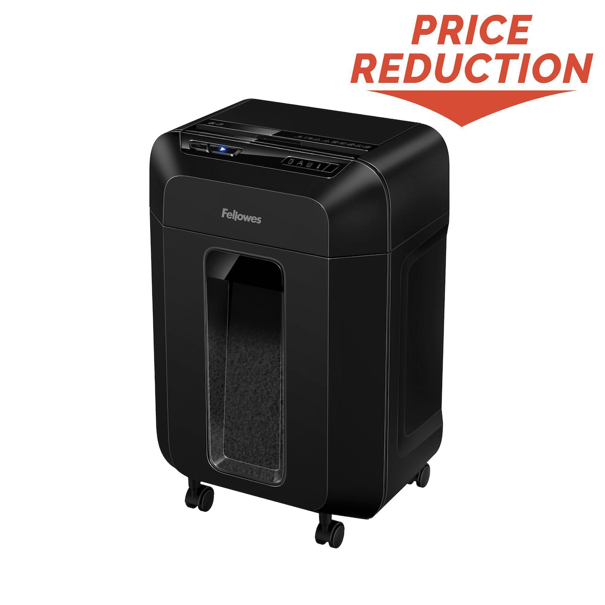 Fellowes 80 Sheet Auto Feed Mini Cut Shredder - AutoMax 80M with 17L Bin, P-4 1