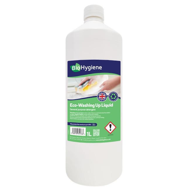 BioHygiene Eco Washing Up Liquid 1L 1