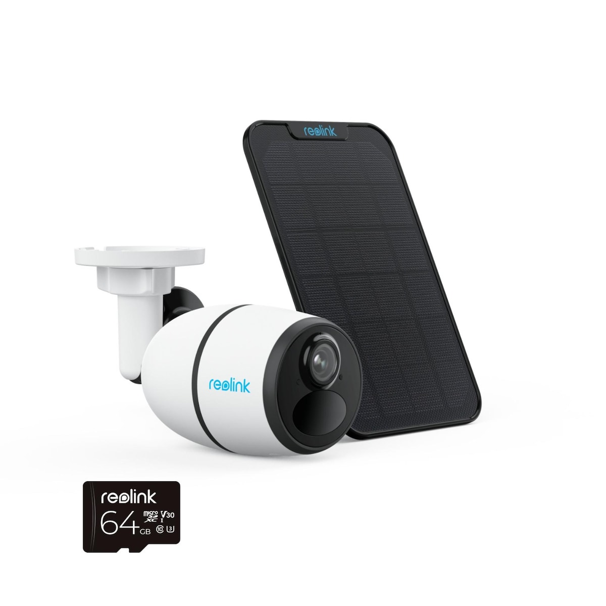 Reolink 2K 4G Bullet AI Battery Cam Kit +64GB 1
