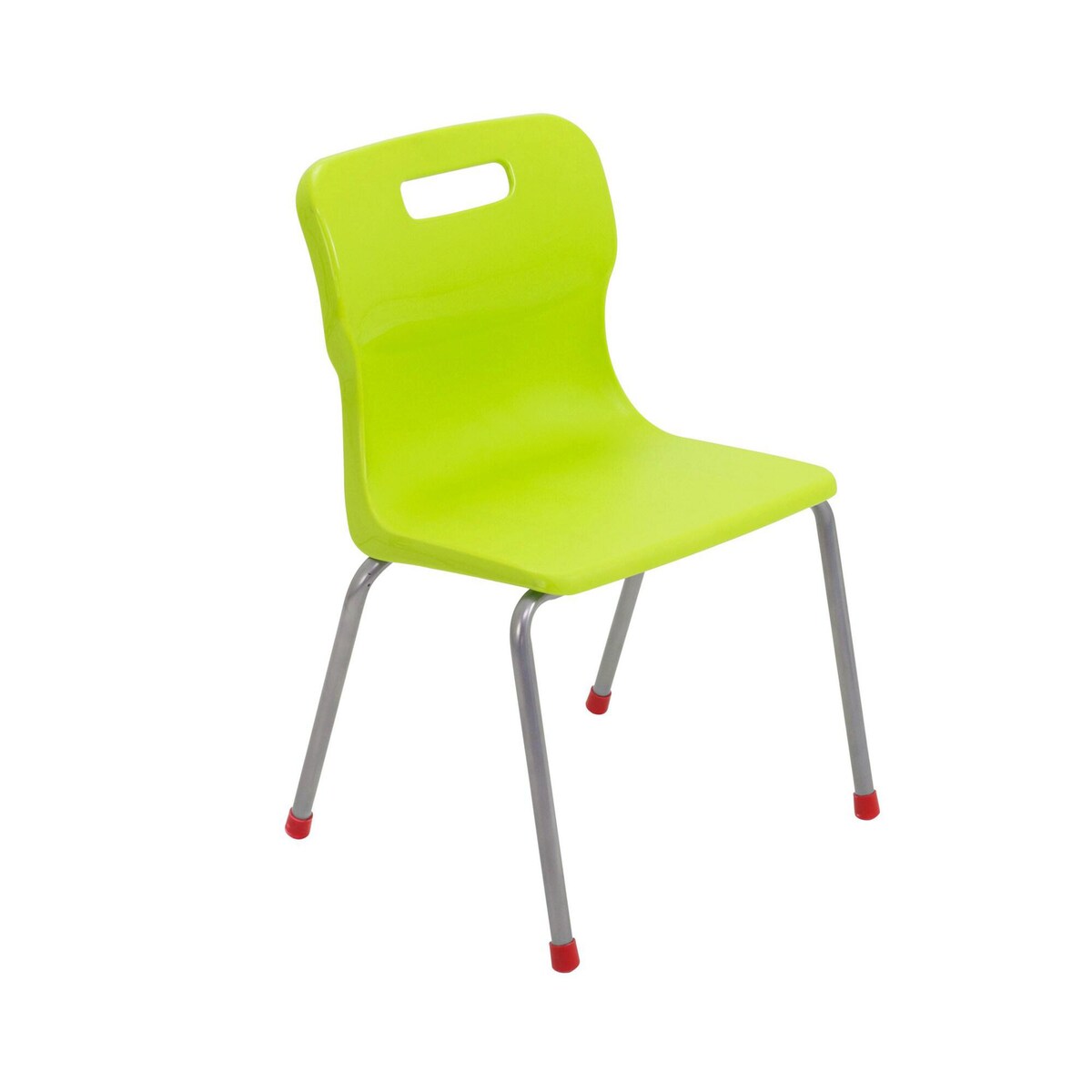 Titan Four Leg Chair - Size 4 Age 8-11 Years - Lime - Del & Install 1