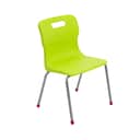 Titan Four Leg Chair - Size 4 Age 8-11 Years - Lime - Del & Install 1
