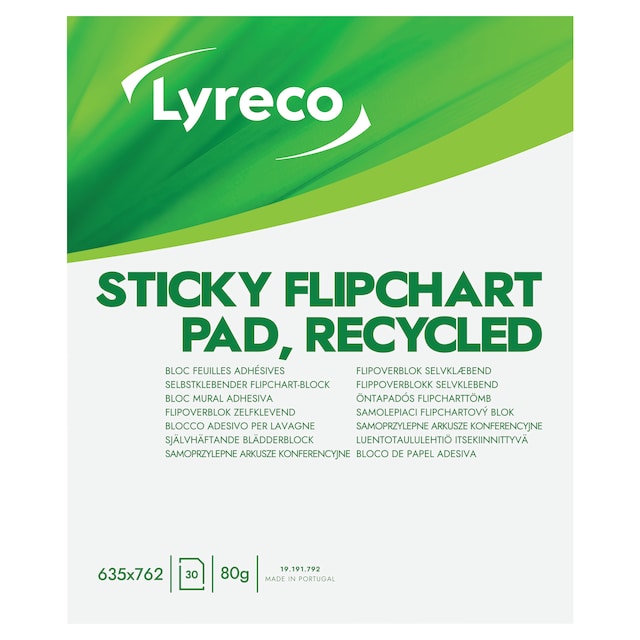Sticky Flippad 30Sht 635X762, Pack 2 | Lyreco