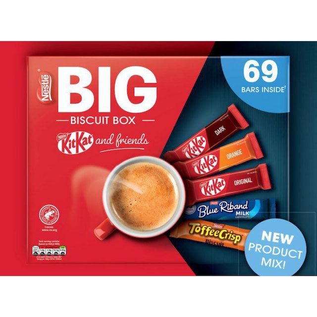 Nestlé The Big Biscuit Box 69 Chocolate Biscuit Bars 1