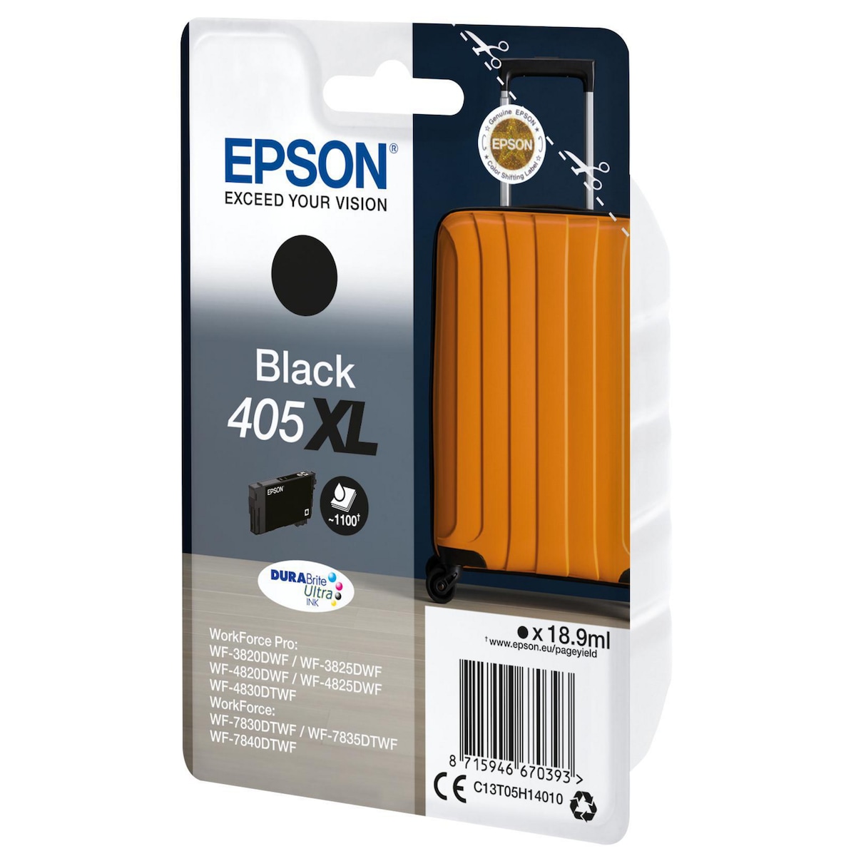 EPSON 405XL INK CARTRIDGE BLACK 1