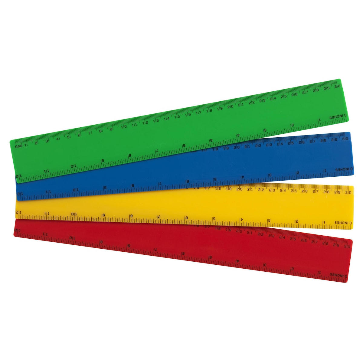 Shatter Resistant 30cm Rulers - Pack of 100 1