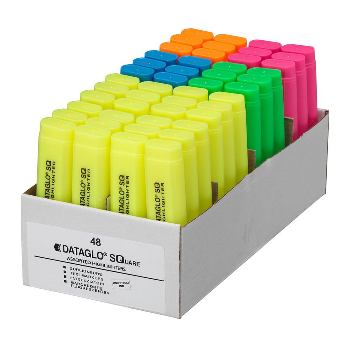 DATAGLO Highlighters  - Pack of 48 1