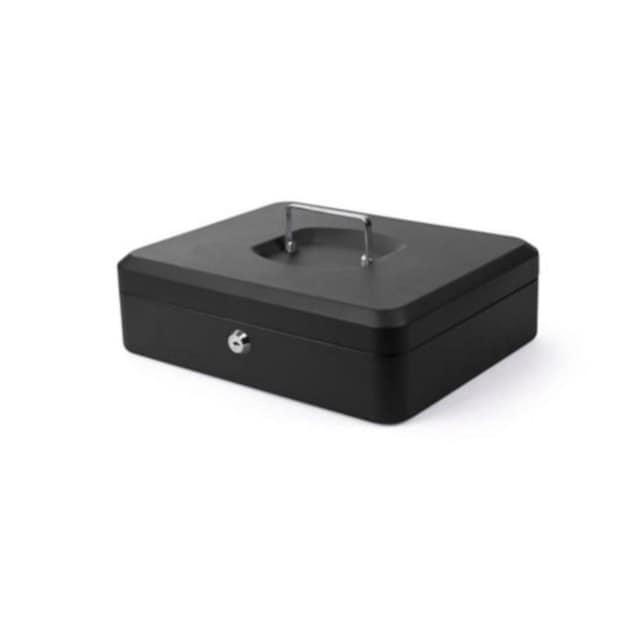 Pavo 12" Cash Box - Black 1