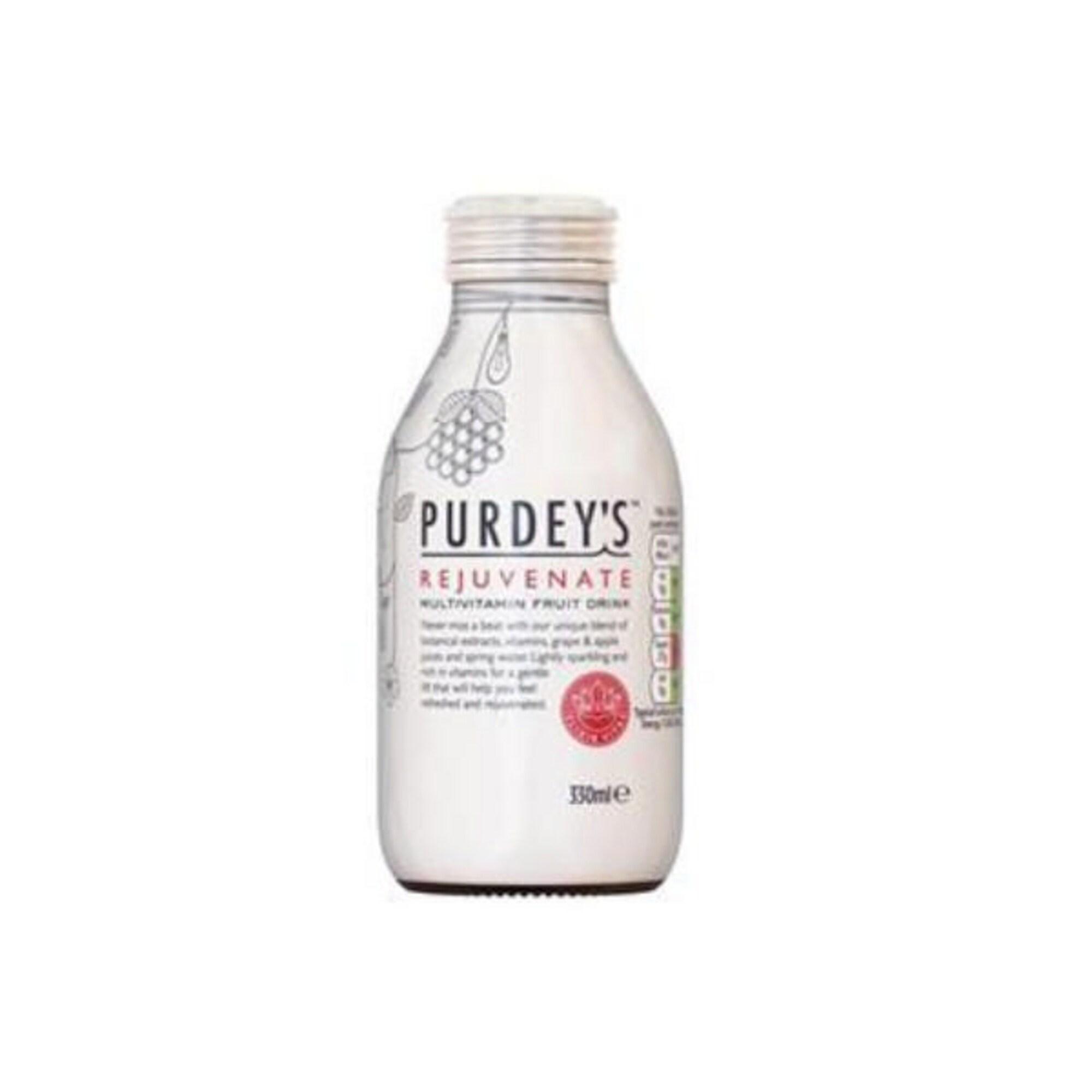 Purdeys Rejuvenate Fruit Drink 33Cl Pk12 | Lyreco