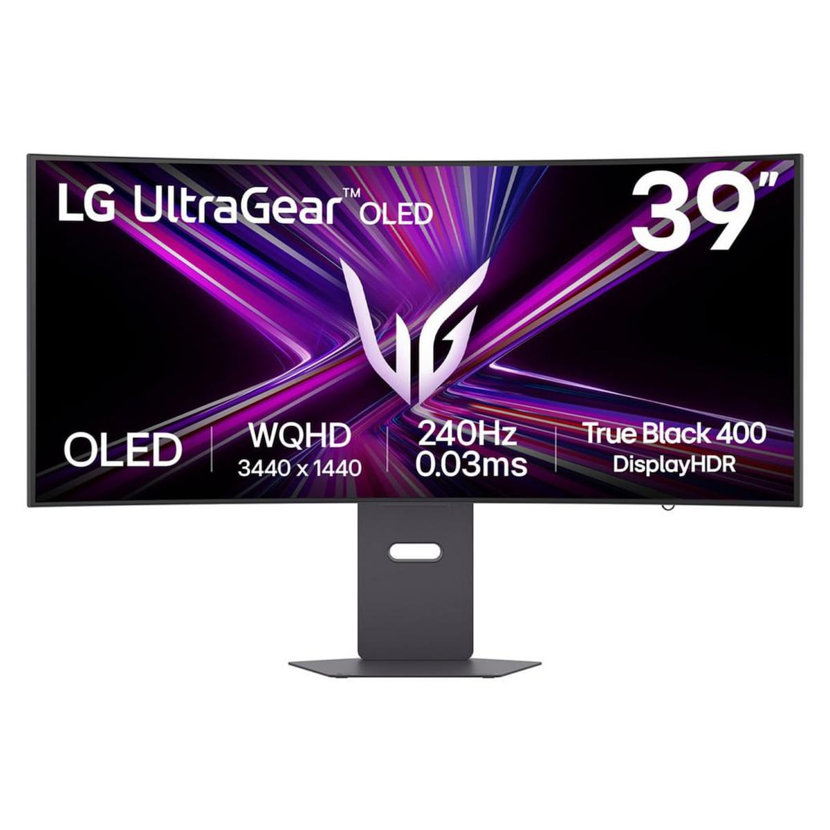LG 39GX900A-B 39" OLED 21:9 UltraWide WQHD 240Hz 800R Curved Gaming Monitor 1