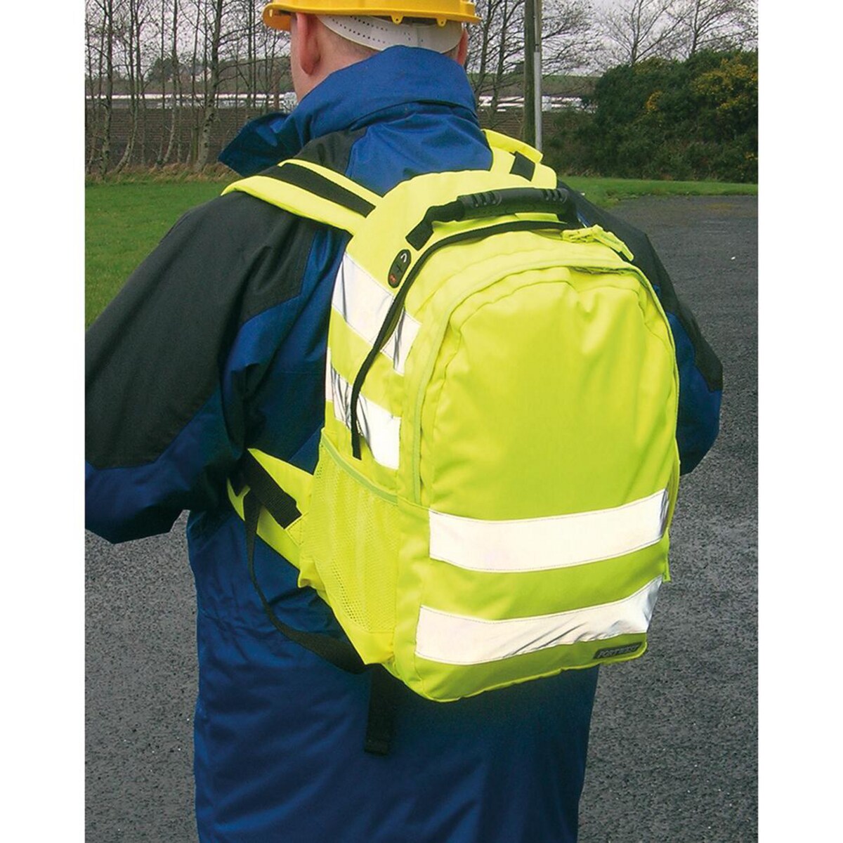 B905 Hi-Vis Rucksack Yellow 1