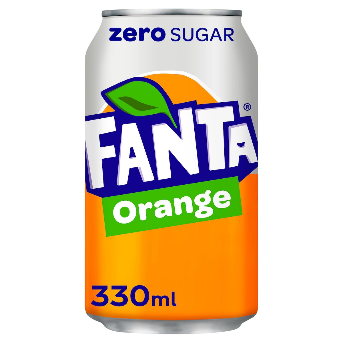 Fanta Orange Zero Can 330ml - Pack Of 24 1