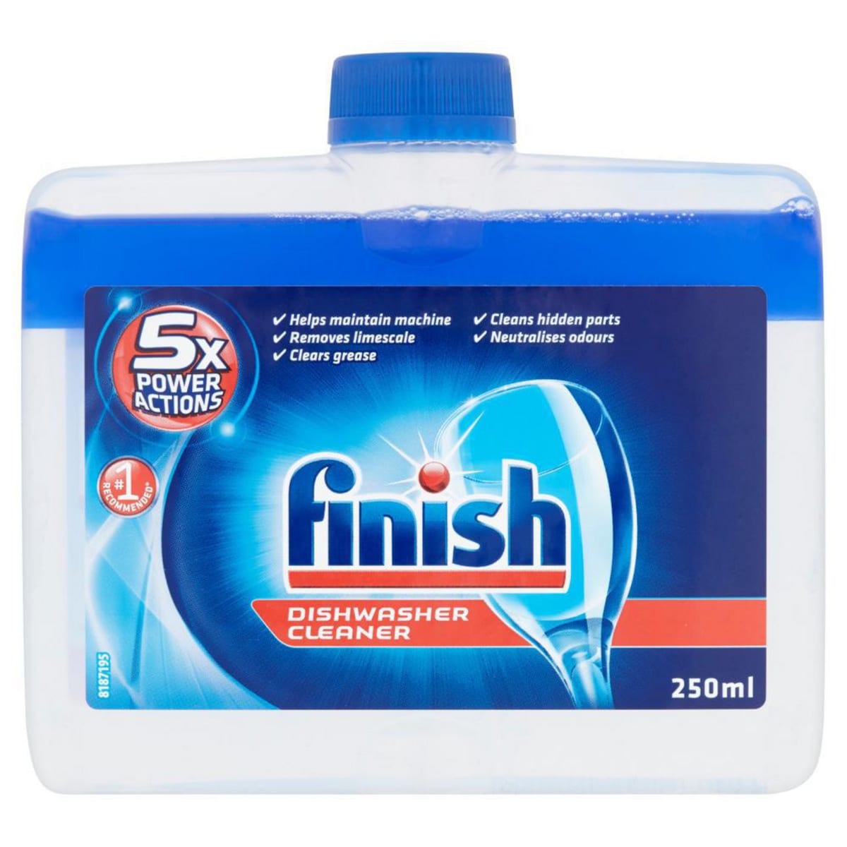 Finish Dishwasher Cleaner, 250 ml 1