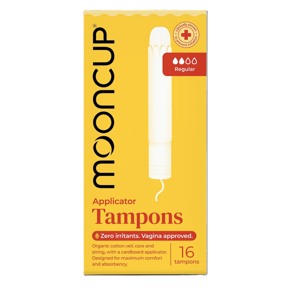 &SISTERS by Mooncup Applicator Tampons, Medium, Zero Plastic - 14 Pack 1