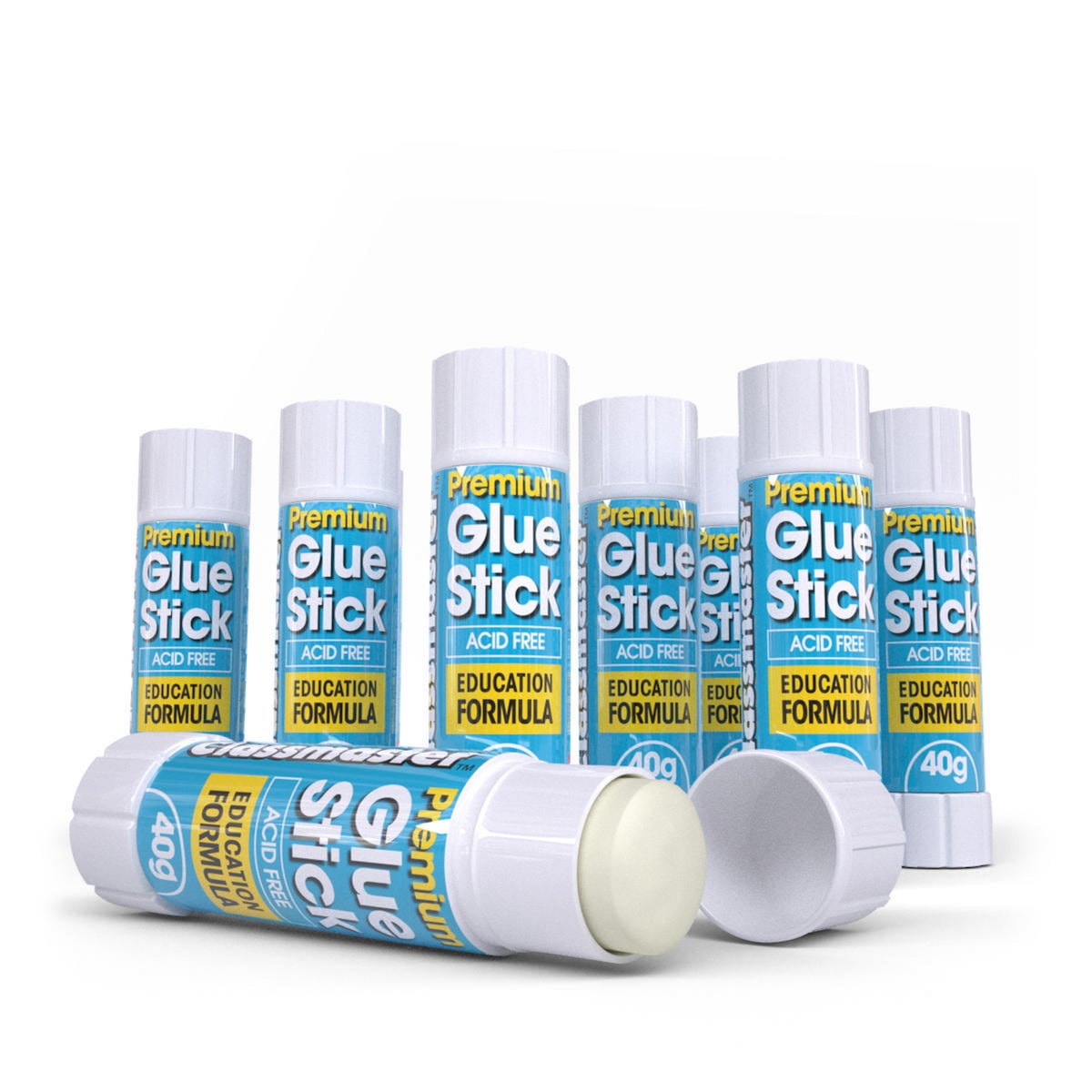 Classmaster Glue Stick - 40g, Pack of 48 1