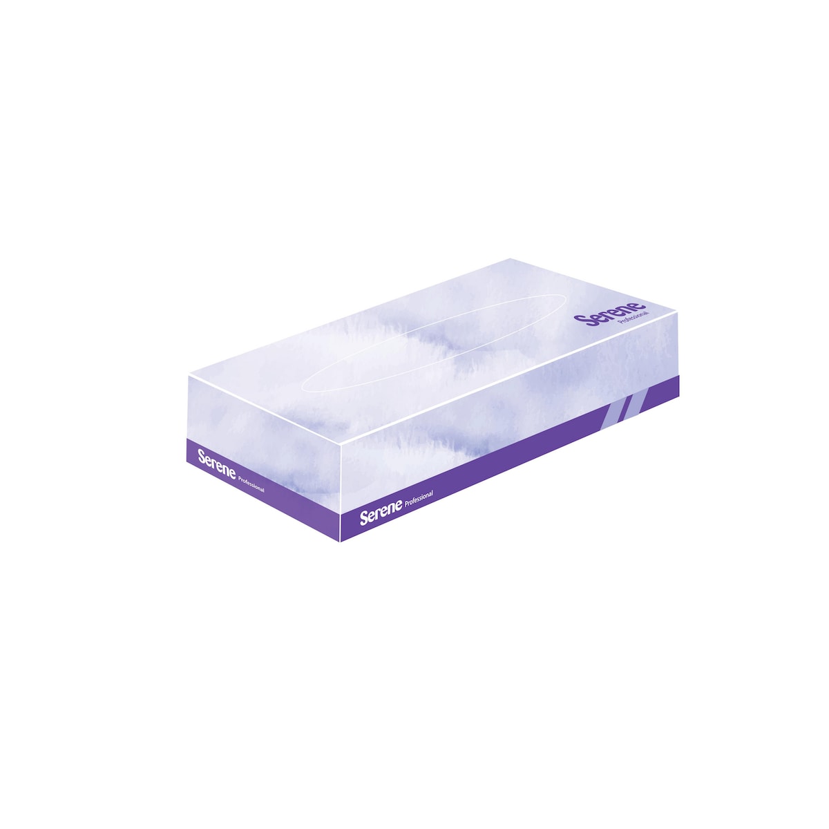 Serene Professional Facial tissues - Box of 100 Sheets 1