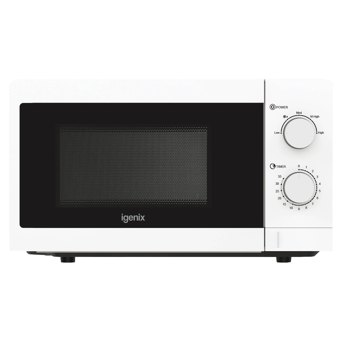 Igenix 20l 800w Manual Microwave White 1