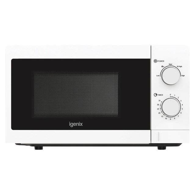 Igenix 20l 800w Manual Microwave White 1