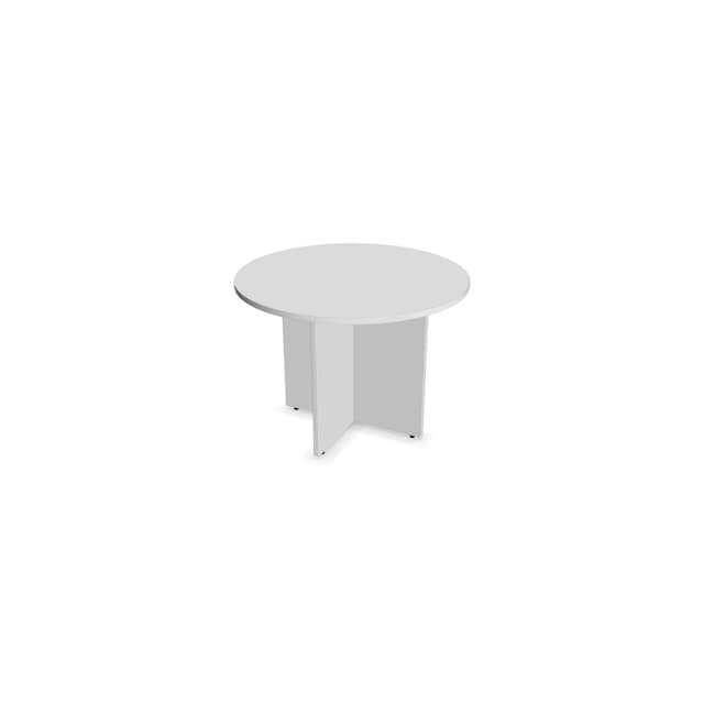 Round Meeting Table White 1