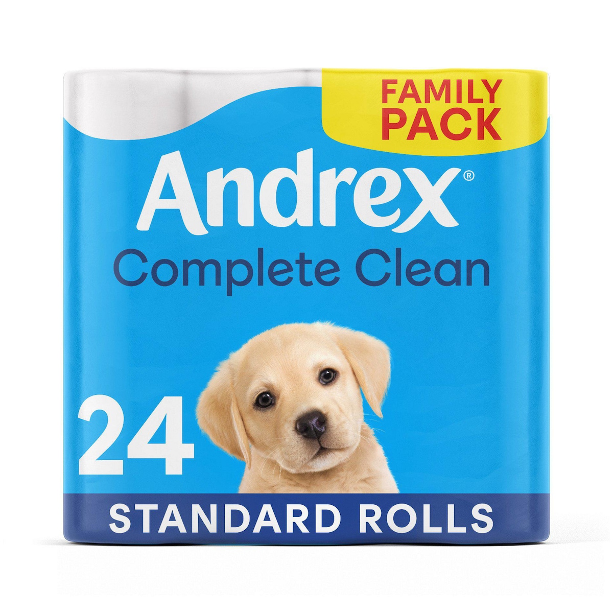 Andrex® Complete Clean Toilet Tissue Standard Rolls, 24 Rolls 1