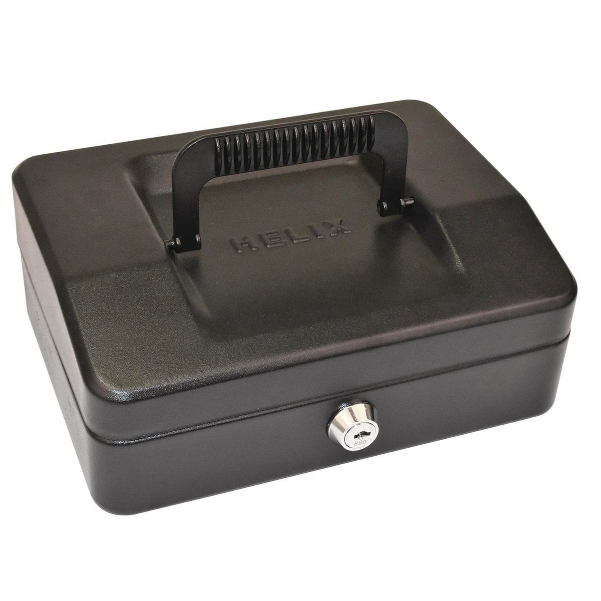 Helix Cash Box Small Black | Lyreco