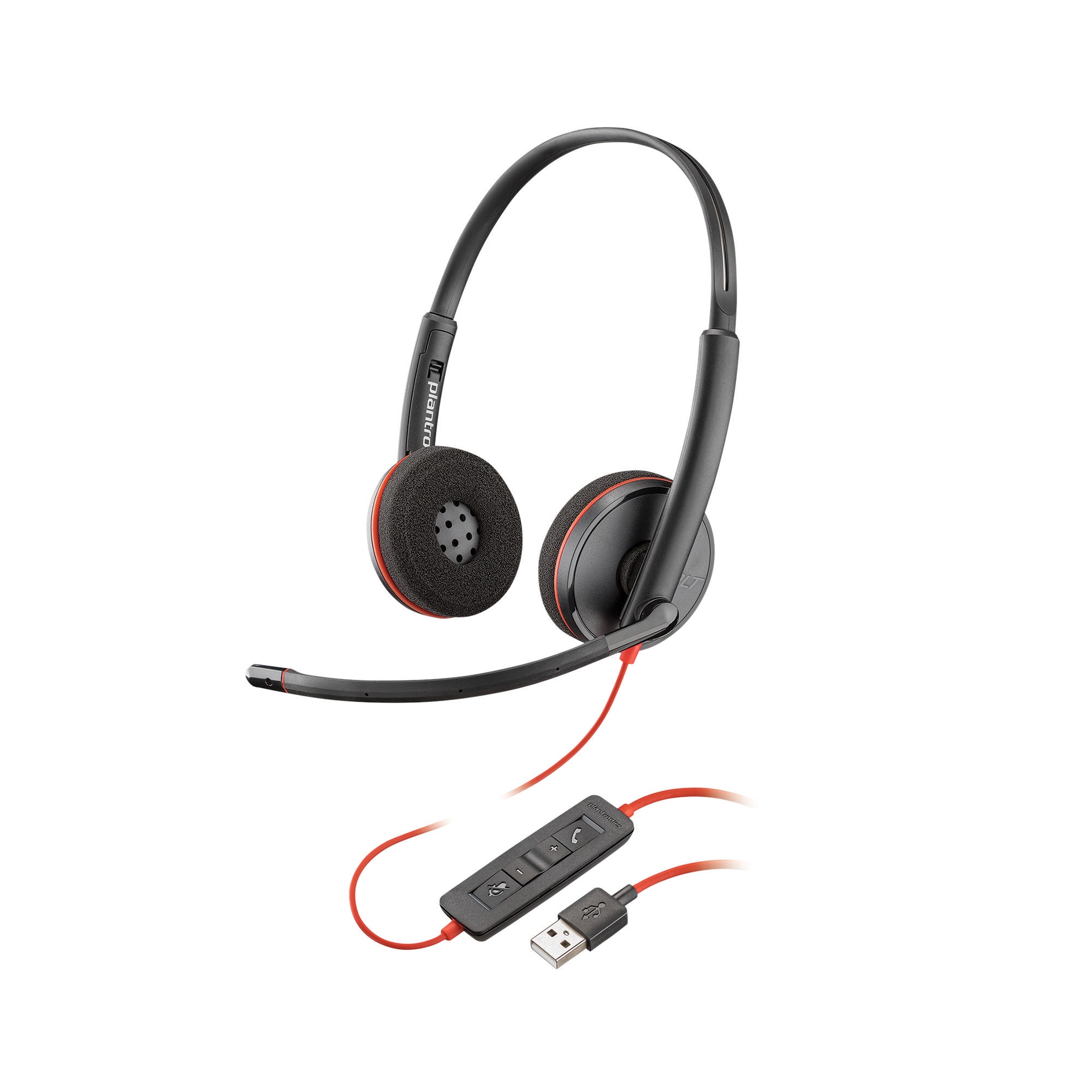 Plantronics 209745-01 C3220 Binaural PC Headset | Lyreco
