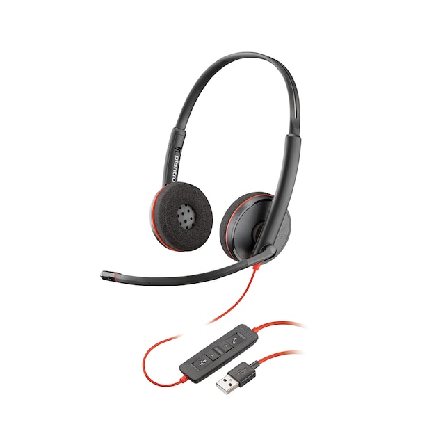 Plantronics 209745-01 C3220 Binaural PC Headset 1