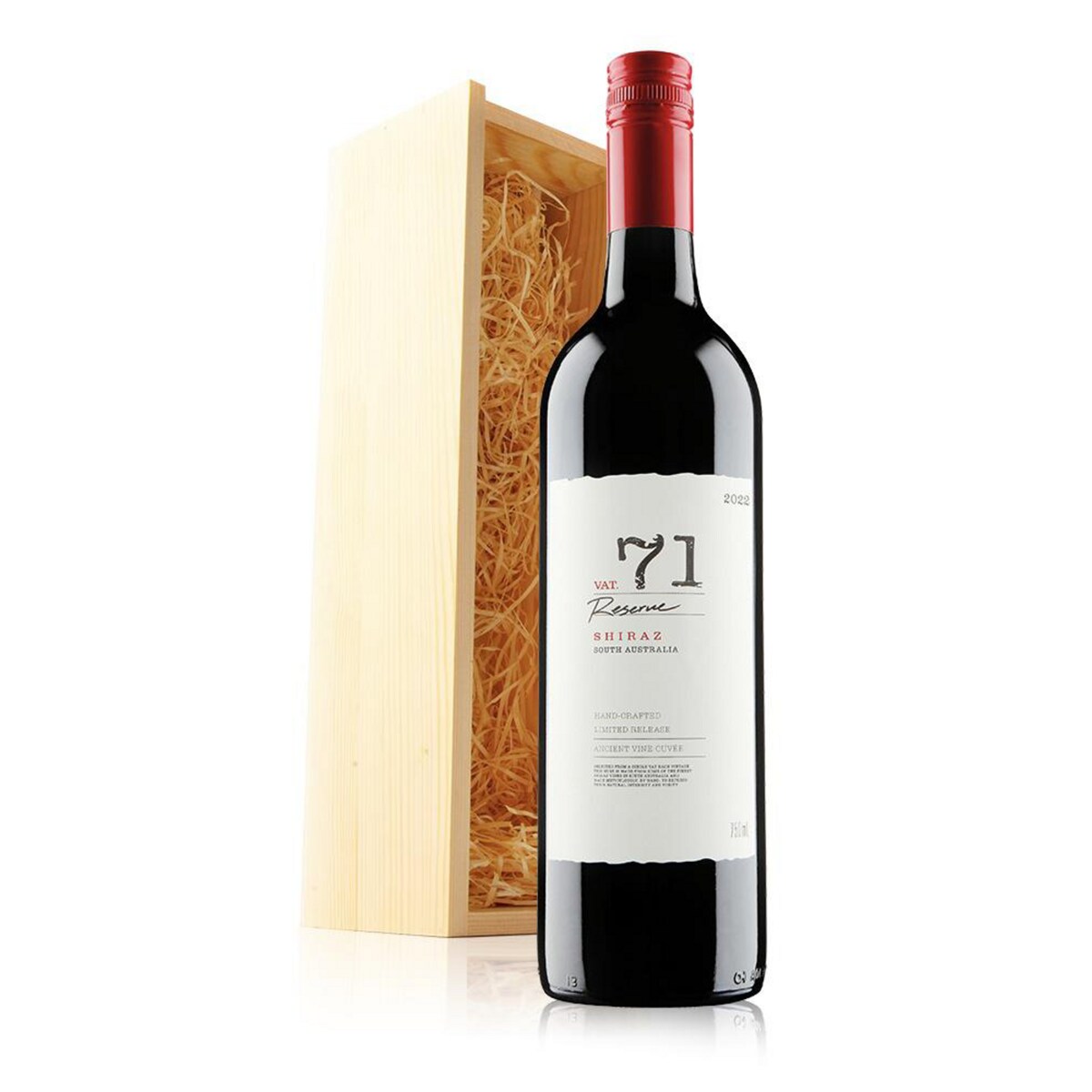 Virgin Wines  Luxury Shiraz in Wooden Gift Box 1