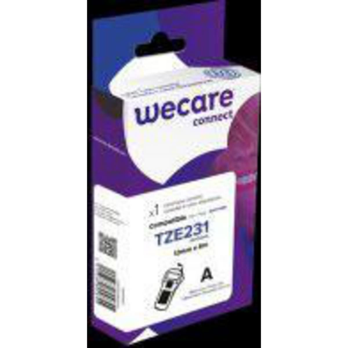 WeCare Compatible TZE231 Label Tape Cassette for Brother Labelling Machines 1