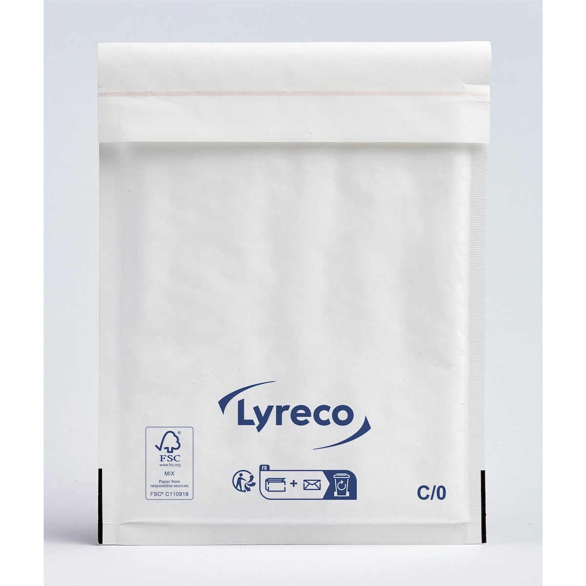 Lyreco White Bubble Envelope 150 x 210mm C/0 - Pack of 100 1