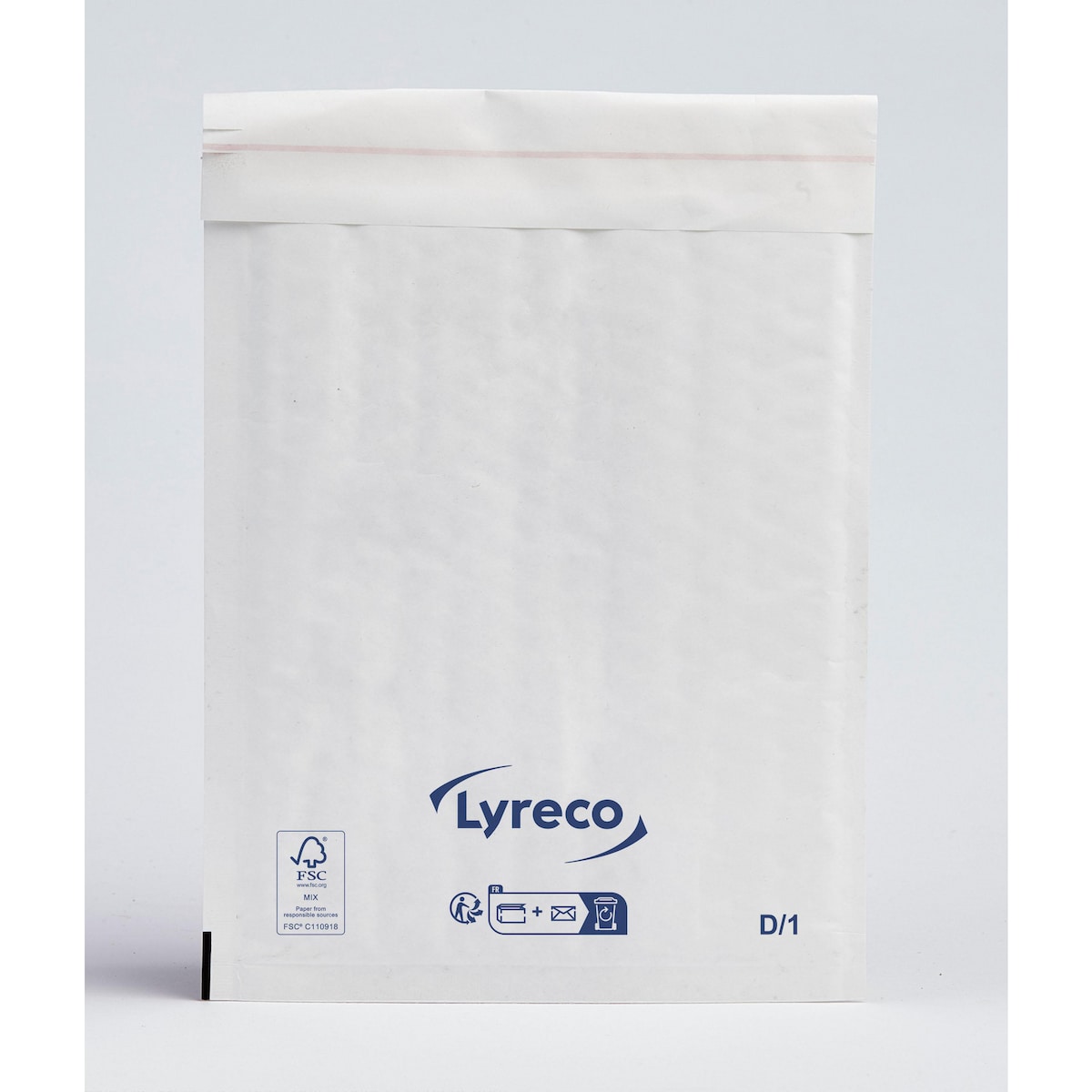 Lyreco White Bubble Envelope 180 x 260mm D/1 - Pack of 100 1